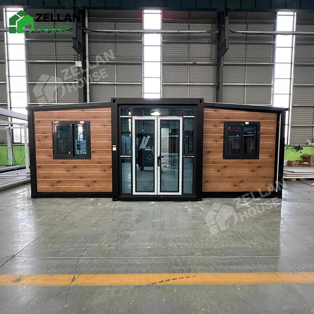 20ft Holz aus erweiterbarem Containerhaus 3