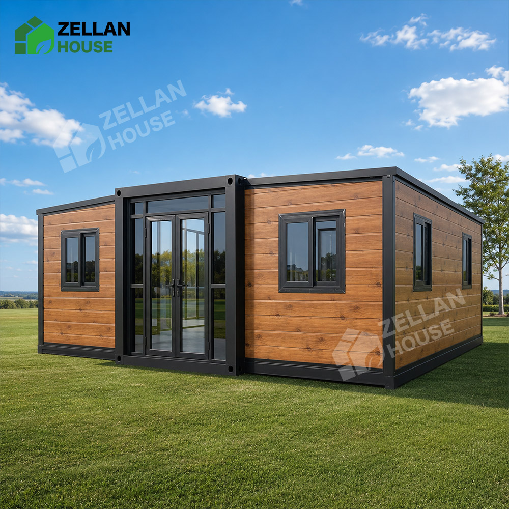 20ft Holz aus erweiterbarem Containerhaus 1